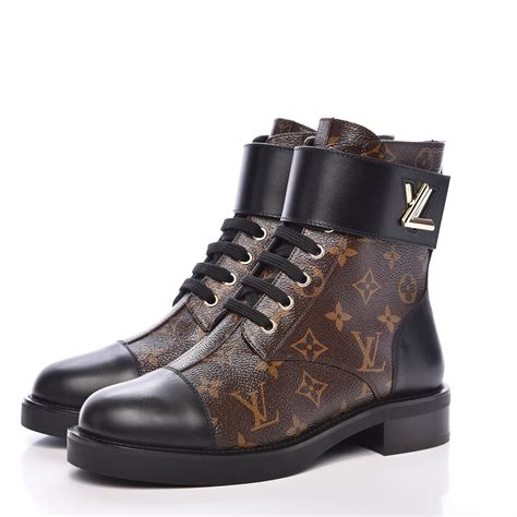 louis vuitton wonderland flat ranger boots price|Louis Vuitton Monogram Wonderland Fl.